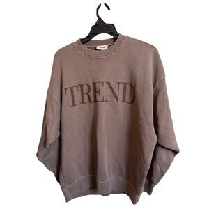 NWT Elwood Trend Logo Pullover Sweatshirt Organic Cotton